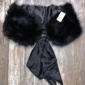 Faux Fur Shawl